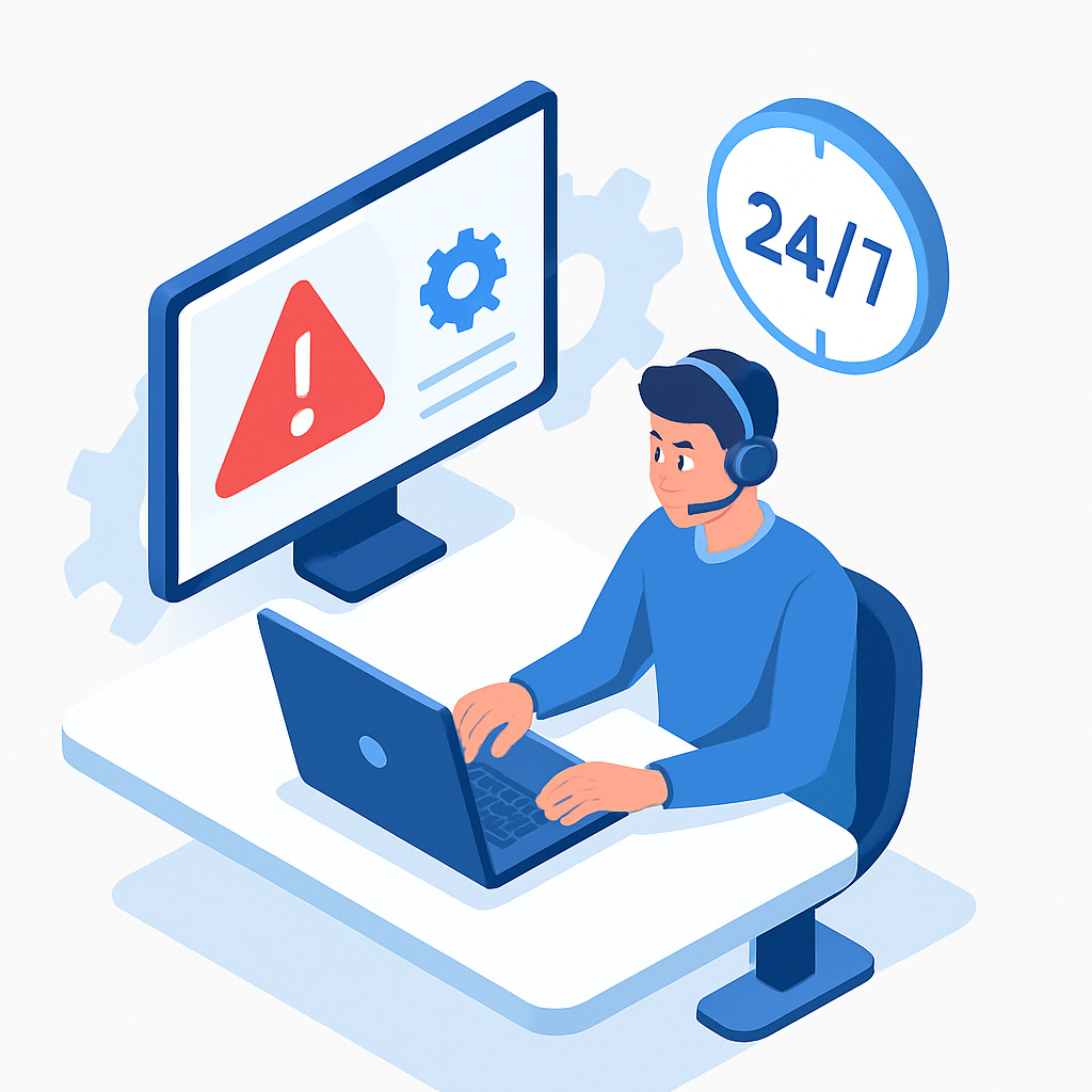 Soporte y Mantenimiento 24/7